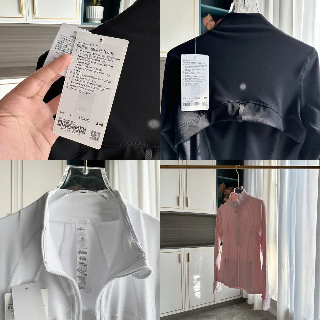 Women's 'LL' Define Jacket Rose Gold