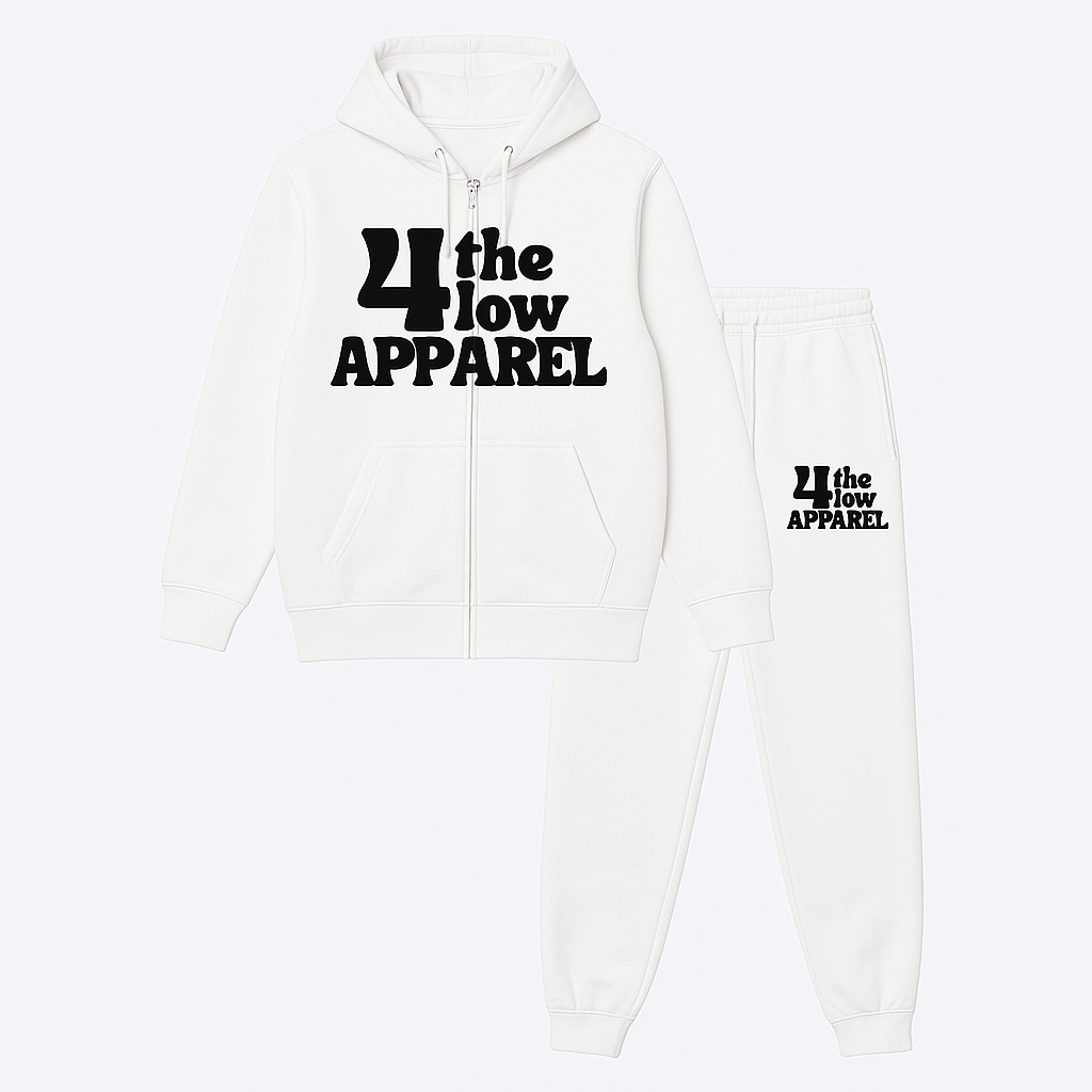 4 THE LOW - TRACKSUIT - WHITE