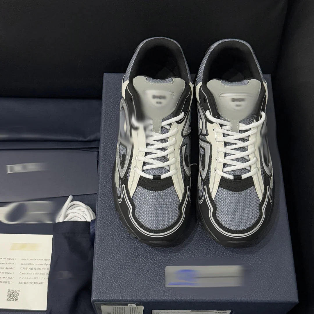 Men's 'B3' Black/Blue/Grey Shoes