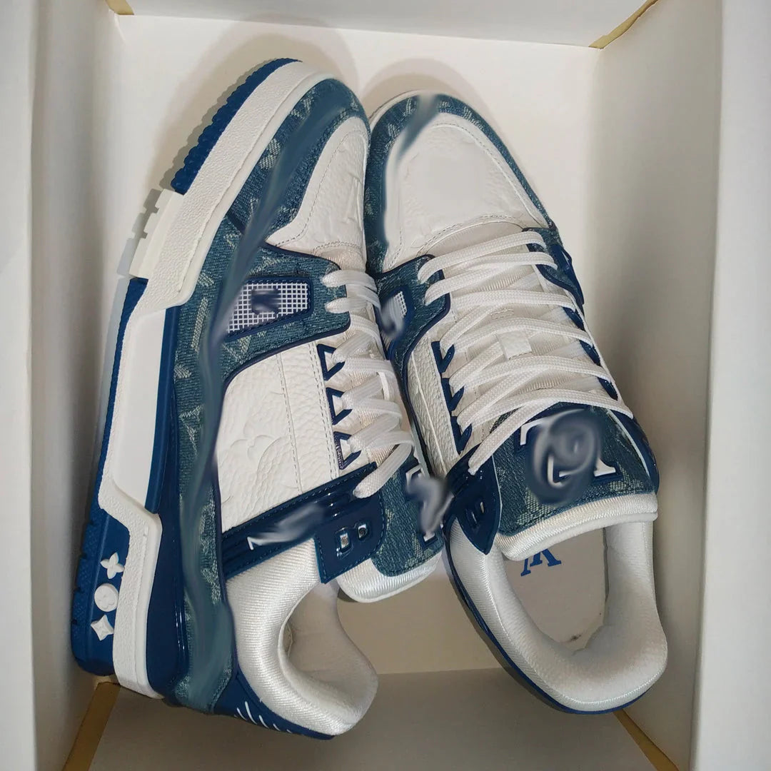 Men's 'VL' Blue Shoes