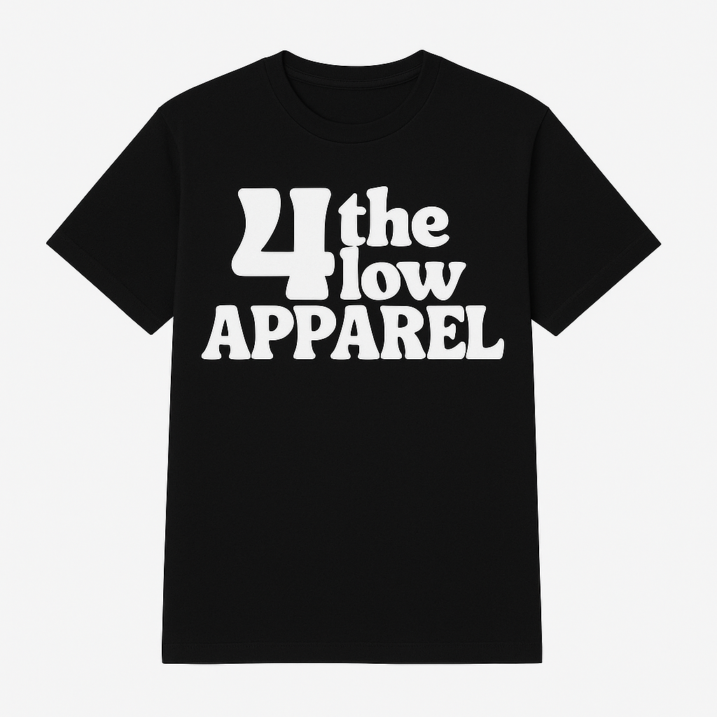 4 THE LOW - T SHIRT - BLACK