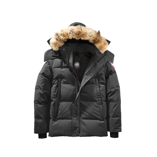 Men's 'CG' WYND Grey Puffer Jacket