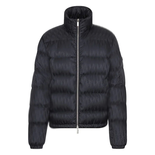 Men's Black Dlor Oblique Puffer Jacket