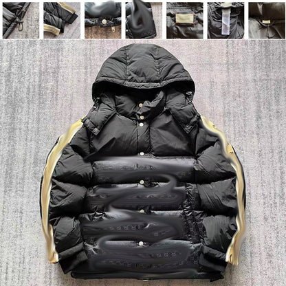 Men's 'GG' Black Puffer Jacket