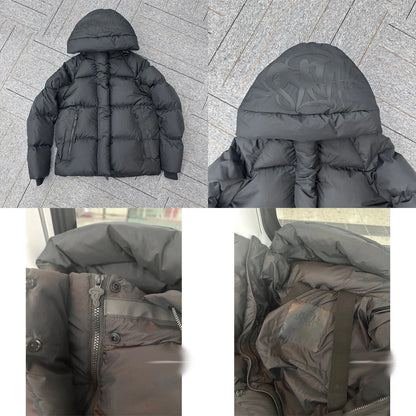 Men's 'SYNA' Black Puffer Jacket