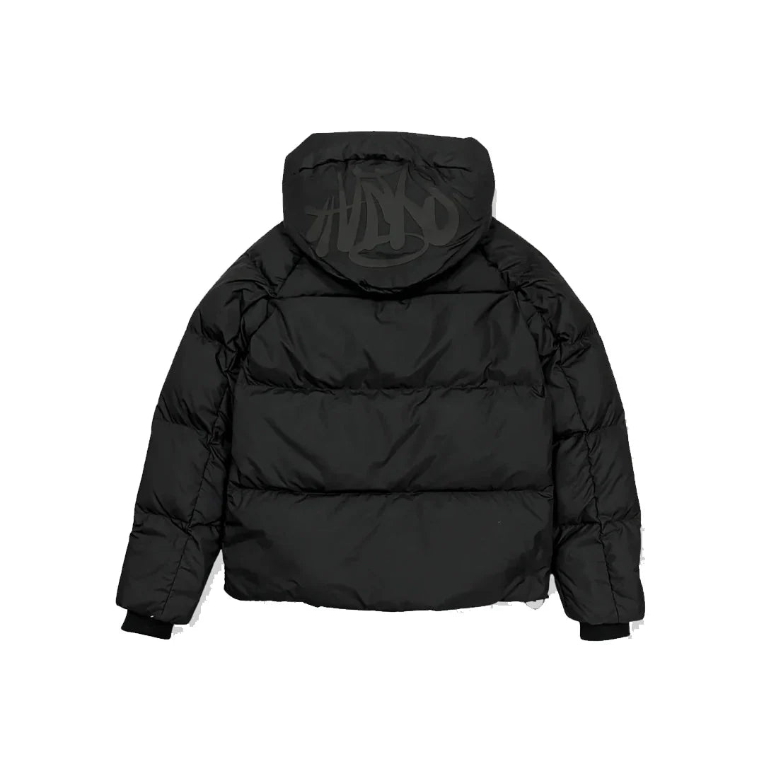 Men's 'SYNA' Black Puffer Jacket